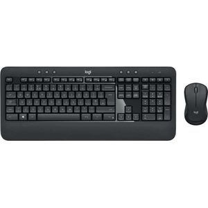 Logitech MK540 Advanced - Draadloos Toetsenbord en Muis - QWERTY - Grijs