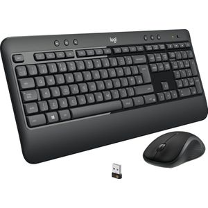 Logitech MK540 - Toetsenbord en Muis - Draadloos - Zwart - Ergonomisch