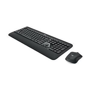 Logitech MK540 Advanced - Draadloos Toetsenbord en Muis - Qwerty - Grijs