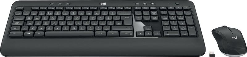 Logitech Advanced MK540 toetsenbord Inclusief muis RF Draadloos QWERTZ Tsjechisch Zwart, Wit