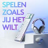 Logitech G305 Draadloze Muis 12000 DPI Rechtshandig Wit