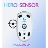 Logitech G305 Draadloze Muis 12000 DPI Rechtshandig Wit