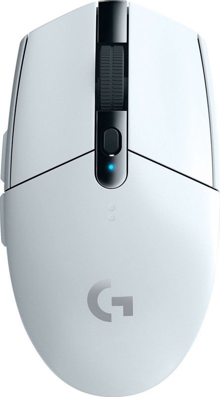 Logitech G305 Draadloze Muis 12000 DPI Rechtshandig Wit
