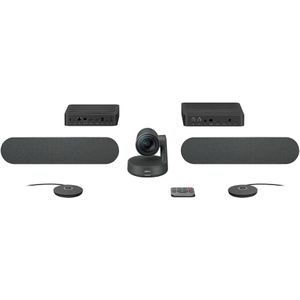 Logitech Rally Plus Video conferencing systeem, 3840 x 2160 4K UHD, 13 MP, 60 fps, 90°