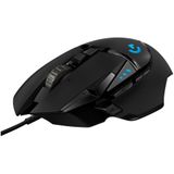 Logitech - G502 Hero - Gamingmuis - Zwart - Optische Sensor - 100 tot 16.000 DPI