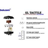 Logitech G915 - Draadloos Mechanisch Gaming Toetsenbord - Zwart - GL Tactile