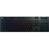 Logitech-G G915 Zwart Tactile AZERTY Draadloos Gaming toetsenbord