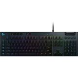 Logitech G 815 - Mechanisch Gamingtoetsenbord - Carbon - GL Toetsen - Plat Profiel