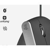 Logitech MX Vertical - Draadloze Ergonomische Muis - Grijs