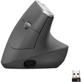 Logitech - Mx Vertical - Draadloze Ergonomische Muis - Zwart - Kunststof