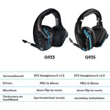 Logitech G935 Draadloze Gamingheadset - Zwart - Draadloos - 50 mm Pro G Stuurprogramma's