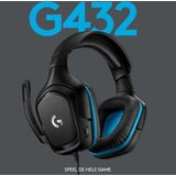 Logitech - G432 - Gamingheadset - Zwart - Bedraad - 7.1 Surround Sound