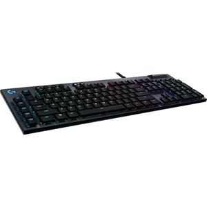 Logitech G G815 LIGHTSYNC RGB Mechanical Gaming Keyboard – GL Clicky toetsenbord USB AZERTY Frans Koolstof