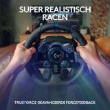 Logitech G G923 Racestuur - Zwart - Met Pedalen - Voor PS5/PS4/PC
