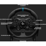 Logitech G G923 Racestuur - Zwart - Met Pedalen - Voor PS5/PS4/PC