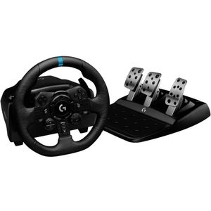 Logitech– G923 Racing Lenkrad und Pedale für PS5, PS4 und PC – USB