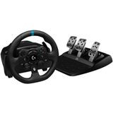 Logitech G923 Trueforce Stuurwiel - Zwart - Aluminium, Staal, Leer