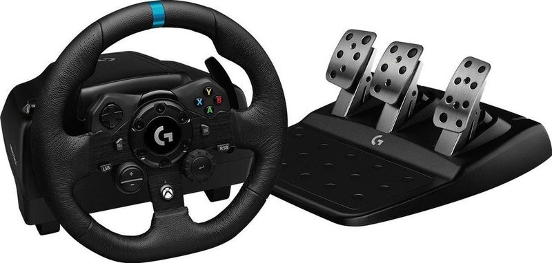 Logitech - G 923 - Racewiel en Pedalen - Zwart - Compatibel met Xbox One en PC