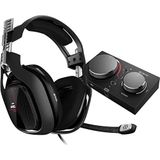 ASTRO A40 TR Gaming Headset + MixAmp Pro TR, 4e Gen, Astro Audio V2, Dolby Audio, Dolby ATMOS, Verwisselbare Mic, Game/Voice Balance Control, Xbox Series X|S, Xbox One, PC, Mac - Zwart/Rood