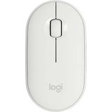Logitech M350 Pebble Maus (kabellos, weiß)