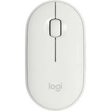 Logitech Pebble M350 - Draadloze Muis - Bluetooth - Wit