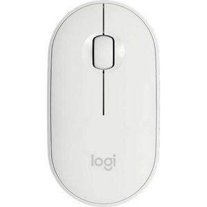 Logitech Pebble M350 - Draadloze Muis - Bluetooth - Wit