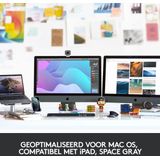 Logitech - MX Master 3 - Draadloze Muis - Space Grey - MagSpeed Scrollen