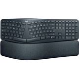 Logitech Ergo K860 toetsenbord RF draadloos + Bluetooth QWERTZ Duits Grafiet