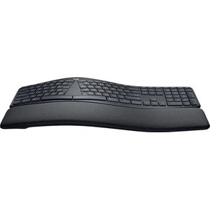 Logitech Ergo K860 draadloos toetsenbord Duits, QWERTZ zwart ergonomisch, polssteun