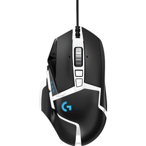 Logitech G502 HERO Special Edition - Gaming muis met 25K DPI - zwart/wit