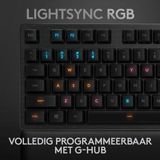 Logitech G513 - Mechanisch Gaming Toetsenbord - Zwart - Aluminium - GX Brown-schakelaars