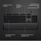 Logitech G513 - Mechanisch Gaming Toetsenbord - Zwart - Aluminium - GX Brown-schakelaars