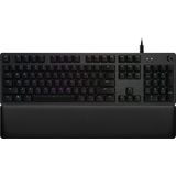 Logitech G513 - Mechanisch Gaming Toetsenbord - Zwart - Aluminium - GX Brown-schakelaars