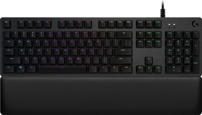 Logitech G513 - Mechanisch Gaming Toetsenbord - Zwart - Aluminium - GX Brown-schakelaars