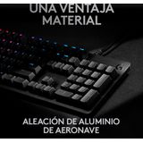 Logitech - G512 - Gaming Toetsenbord - Spaans - Mechanisch - Aluminium