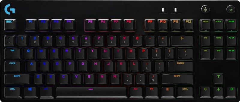Logitech - G Pro X - Toetsenbord - Zwart - Mechanische GX Clicky-switches