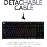 Logitech G PRO - Mechanisch Toetsenbord - Zwart - Frans AZERTY