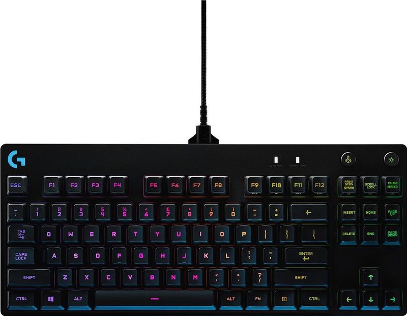 Logitech G PRO - Mechanisch Toetsenbord - Zwart - Frans AZERTY