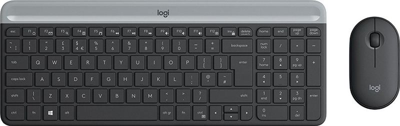 Toetsenbord - Grafiet - Volledige Grootte - USB - AZERTY Indeling