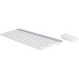 Logitech Slim Wireless Keyboard and Mouse Combo MK470 OFFWHITE FRA CENTRAL
