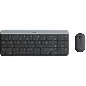 LOGITECH - INPUT APPARATEN SLIM WRLS TOETSENBORD MUIS COMBO MK470 - GRAFIET - CH - CENTRAAL