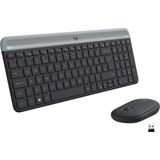 Logitech MK470 toetsenbord Inclusief muis RF Draadloos QWERTY Spaans Grafiet