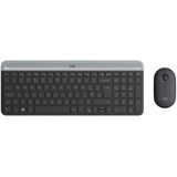 Logitech MK470 toetsenbord Inclusief muis RF Draadloos QWERTY Spaans Grafiet