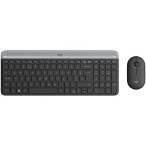 Logitech MK470 toetsenbord Inclusief muis RF Draadloos QWERTY Spaans Grafiet