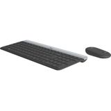 Logitech MK470 Slim Combo - Draadloos toetsenbord en muis - QWERTY - Zwart