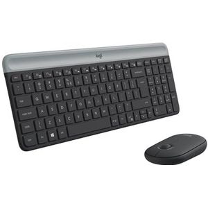 Logitech Mk470 Draadloos Toetsenbord - Engelsen - Compact Ontwerp