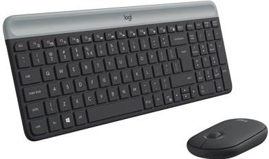 Logitech Mk470 Draadloos Toetsenbord - Engelsen - Compact Ontwerp