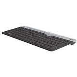 LOGITECH K580 Toetsenbord - Bluetooth - 2.4 GHz - Nordic Graphite