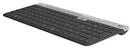 LOGITECH K580 Toetsenbord - Bluetooth - 2.4 GHz - Nordic Graphite