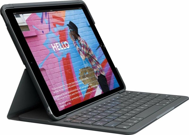 Logitech Slim Folio iPad (7th gen) Tablettoetsenbord Qwertz